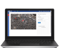 SenseShot&reg; Gunshot Detection System (GSD) User Interface.